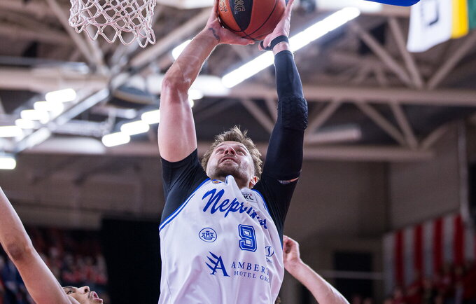 M.Pacevičius surinko solidų dvigubą dublį (Foto: Rokas Lukoševičius)