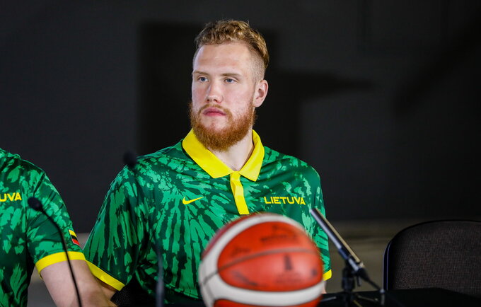 I.Brazdeikis prisijungė prie rinktinės (BNS nuotr.)