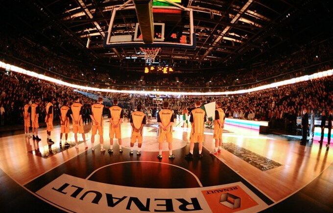 Žalgirio arena prieš rungtynes (fotodiena.lt)