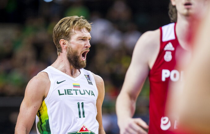D.Sabonis neskuba dairytis į finalą (BNS nuotr.)