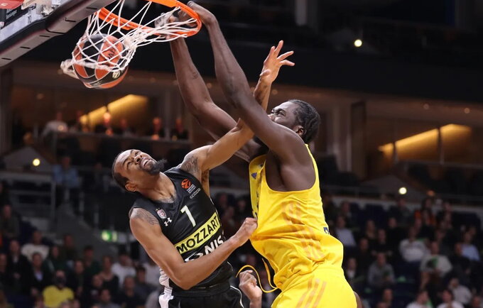 Ch.Koumadje pasižymėjo įspūdingu dėjimu (Euroleague.net)