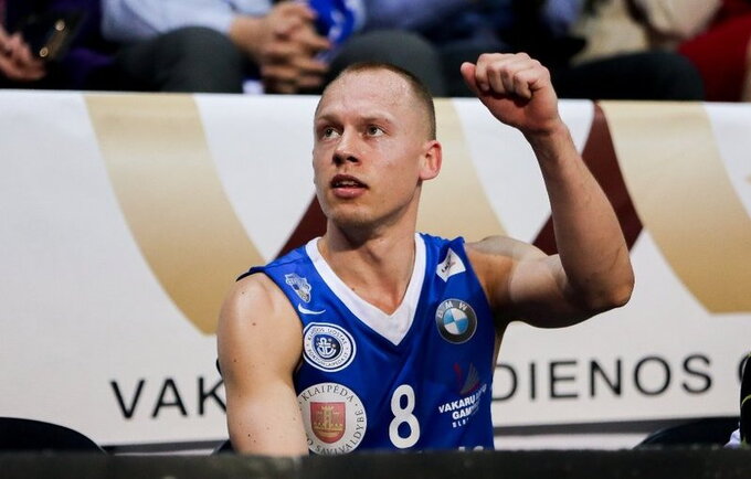 M.Girdžiūnas pelnytai tapo naudingiausiu ketvirtfinalio etapo žaidėju (Matas Baranauskas, Fotodiena.lt)