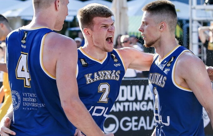 VDU vėl laimėjo (Lietuvos 3x3 krepšinio asociacija)