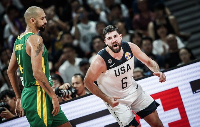 JAV ketvirtfinalyje susitiks su Prancūzija (FIBA nuotr.)