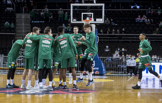 „Žalgiris“ išbandys parketą Garliavoje (LKL nuotr.)