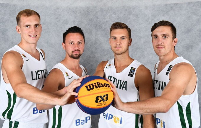 Lietuvos 3x3 komanda sieks titulo (FIBA Europe nuotr.)