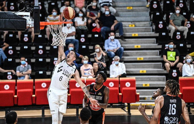 ASVEL patyrė pralaimėjimą (Scanpix nuotr.)
