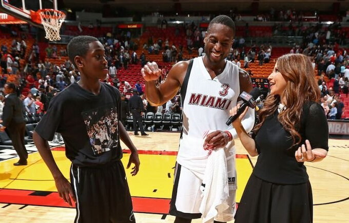 D.Wade'o sūnus pasirengęs žengti tėvo pėdomis