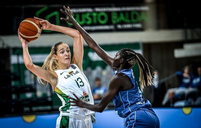 G.Petronytė vedė lietuves į priekį (FIBA nuotr.)