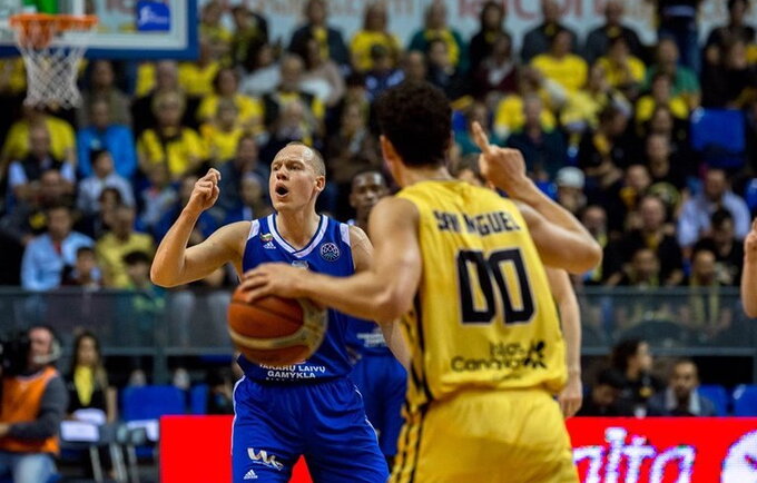 Svečiuose klaipėdiečiams nelengva (FIBA Europe nuotr.)