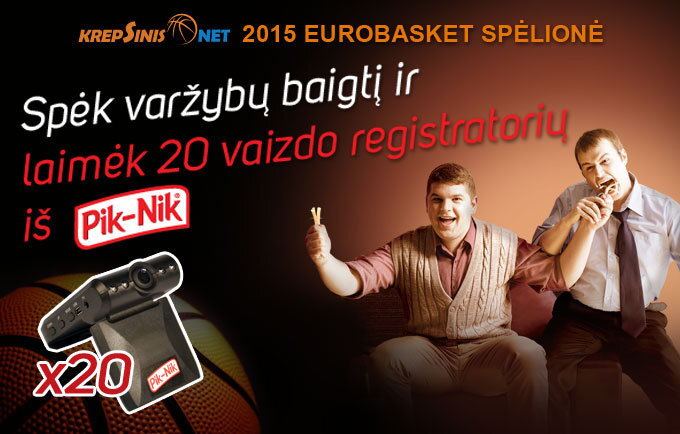 Krepsinis.net pristato „Pik-Nik“ Europos čempionato spėlionę