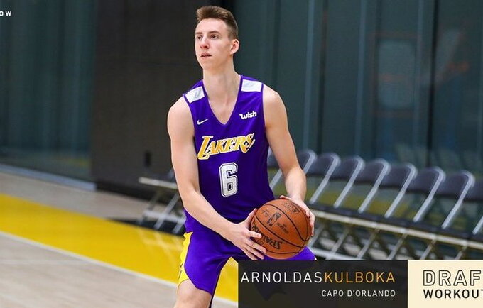 A.Kulboka pasirodė NBA komandoms