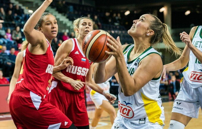 K.Nacickaitės indėlio pergalei nepakako (FIBA Europe nuotr.)