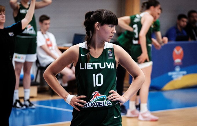 U.Čižauskaitė žaidė rezultatyviausiai (FIBA Europe nuotr.)