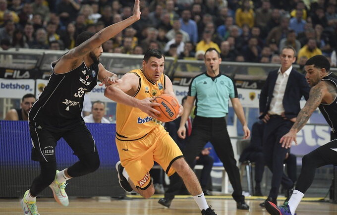 J.Mačiulis šį kartą žaidė mažai (FIBA Europe nuotr.)