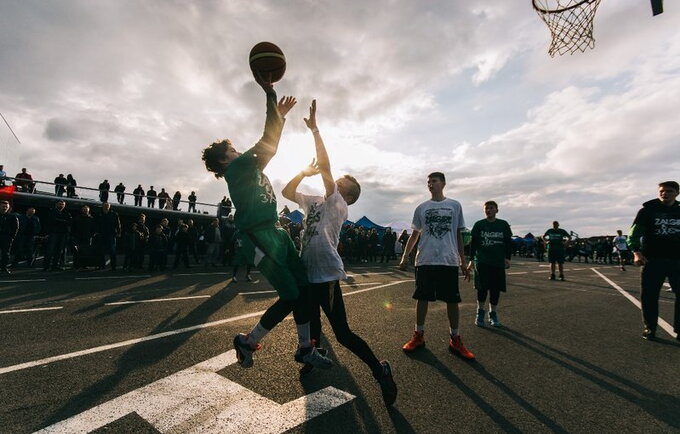 „Žalgirio 3x3“ turnyras (Lino Žemgulio nuotr.)
