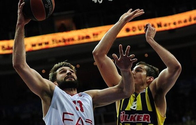 L.Kleiza pelnė 8 taškus (Scanpix nuotr.)