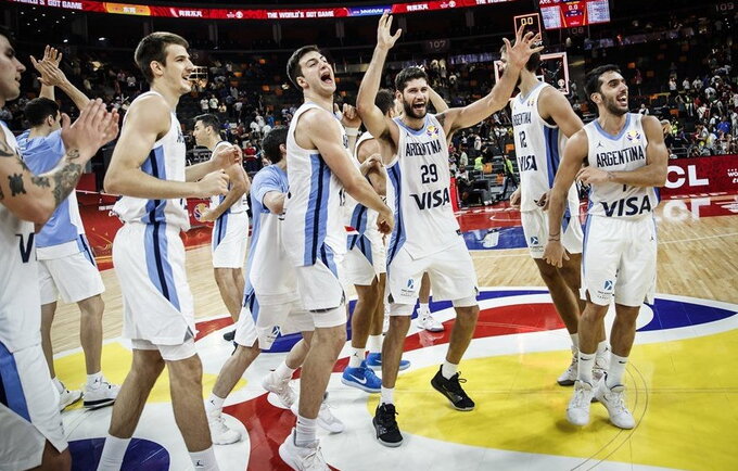 Argentina pasiekė fantastinę pergalę (FIBA nuotr.)