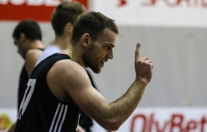 A.Labuckas įmetė 6 taškus