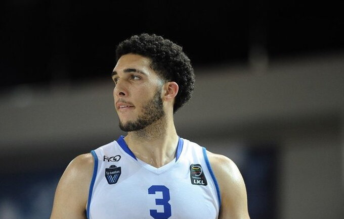 LiAngelo Ballo dėjimas atsidūrė penketuke (Josvydas Elinskas, Fotodiena.lt)