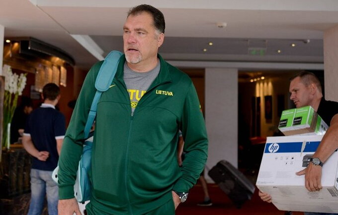 A.Sabonis džiaugėsi krepšinio namų iniciatyva (Fotodiena.lt nuotr.)
