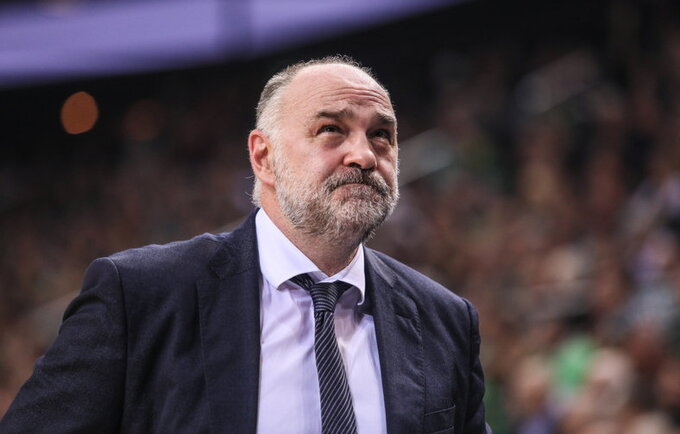 P.Laso „Žalgirio“ pralaimėjimų nesureikšmino (BNS nuotr.)