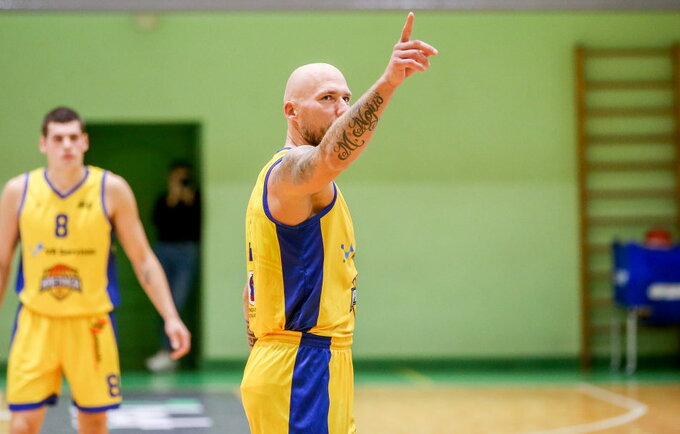 M.Mažeika pelnė 15 taškų (Foto: Matas Baranauskas)