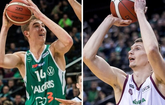 Kuris jaunuolis taps stabiliu rotacijos žaidėju kitame sezone? (BNS nuotr.)