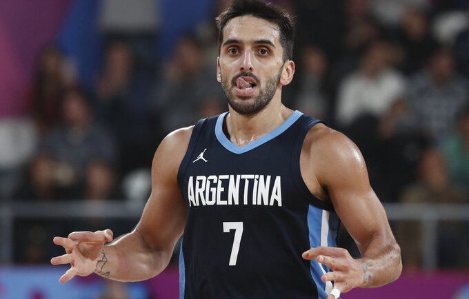F.Campazzo bus vienas rinktinės lyderių (Scanpix nuotr.)