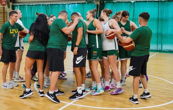 18-mečių rinktinė yra nusiteikusi ryžtingai (Krepšinio namų nuotr.)