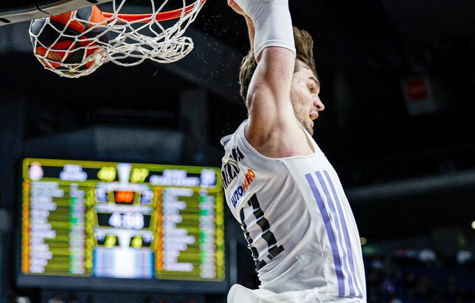 M.Hezonja tempė į pergalę „Real“