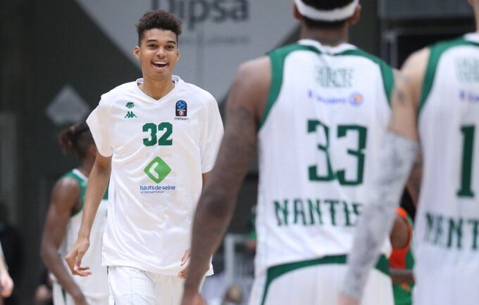 V.Wembanyama keliasi į ASVEL