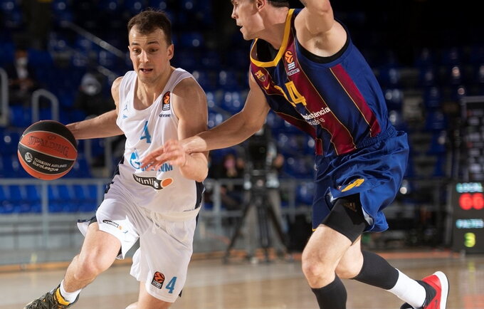K.Pangosas tikrina savo galimybes rinkoje (Euroleague.net)