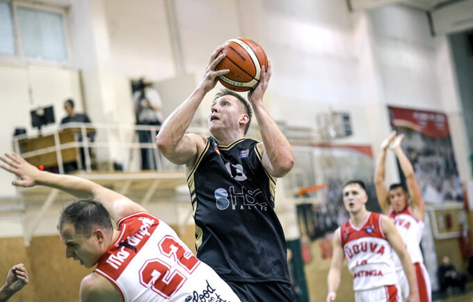L.Mikalauskas turėjo pasiūlymų žaisti LKL (Foto: L.Šilkaitis)