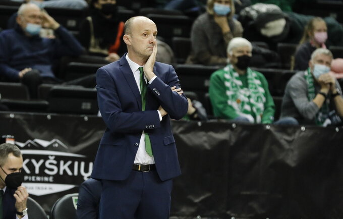 J.Zdovcas apžvelgė laukiantį mačą (BNS nuotr.)