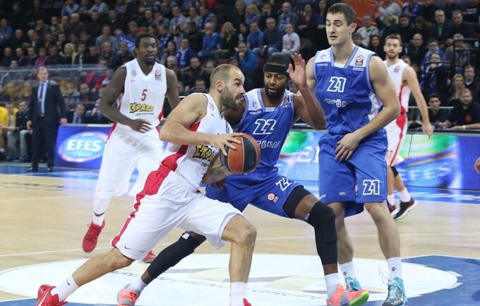 V.Spanoulis tapo mėnesio geriausiu žaidėju (Krepsinis.net nuotr.)