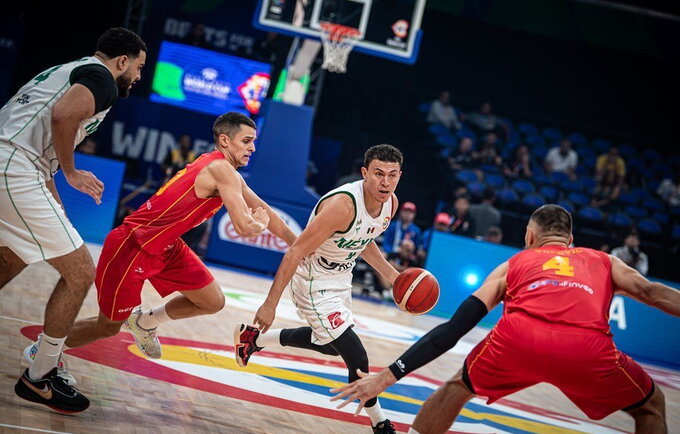 F.Cruzas yra pagrindinė Meksikos rinktinės žaidimo ašis (FIBA nuotr.)