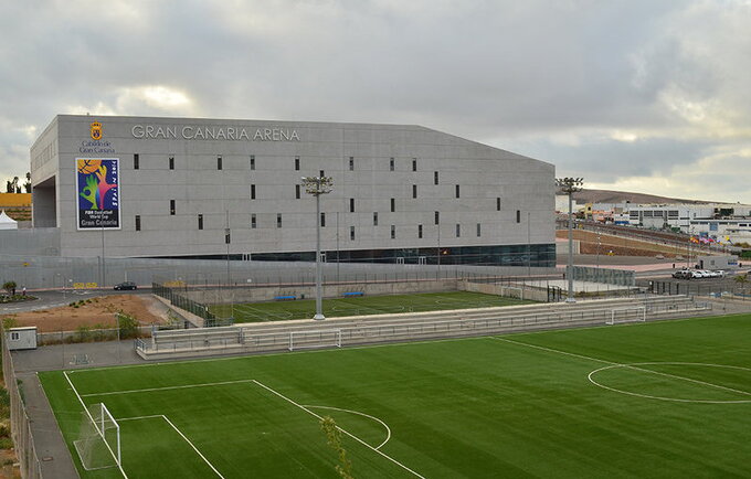 „Gran Canaria arena“ kitą savaitę sulauks krepšinio kovų (Krepsinis.net nuotr.)
