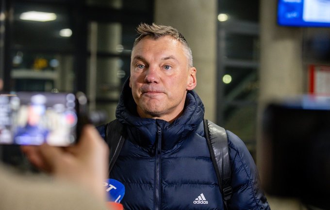Š.Jasikevičius apžvelgė aktualijas (BNS nuotr.)