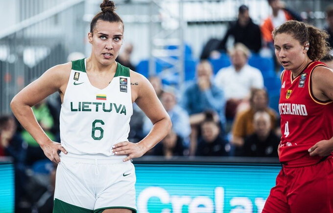 Lietuvės patyrė pirmą pralaimėjimą (FIBA nuotr.)