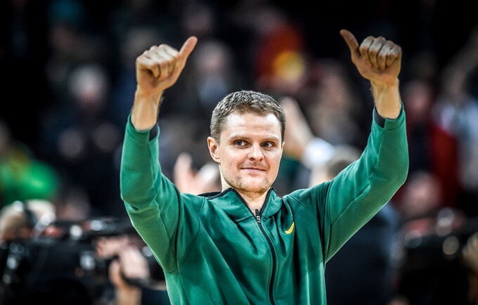 Lietuva turėtų būti pirmajame krepšelyje (FIBA Europe nuotr.)