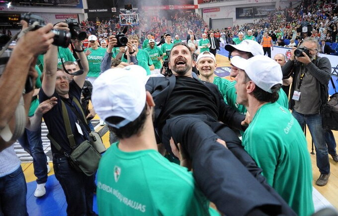 J.Plaza su „Žalgiriu“ triumfavo vietiniame fronte (Fotodiena.lt)