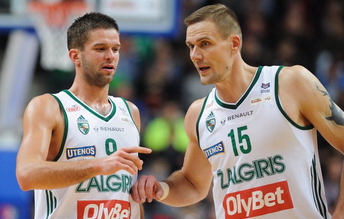 Žalgiriečiai žais mačą sporto halėje (Edvardas Blaževičius, Fotodiena.lt)