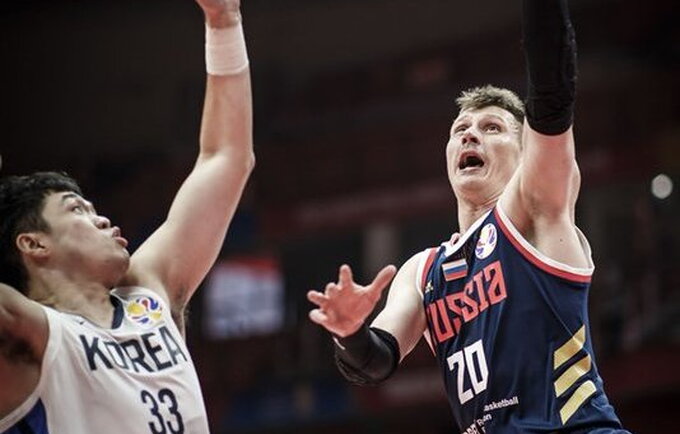 A.Voroncevičius jau gali rengtis kitam etapui (FIBA nuotr.)