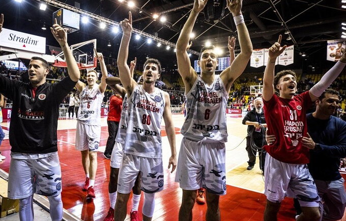 „Hapoel“ organizacija įpyko (FIBA Europe nuotr.)