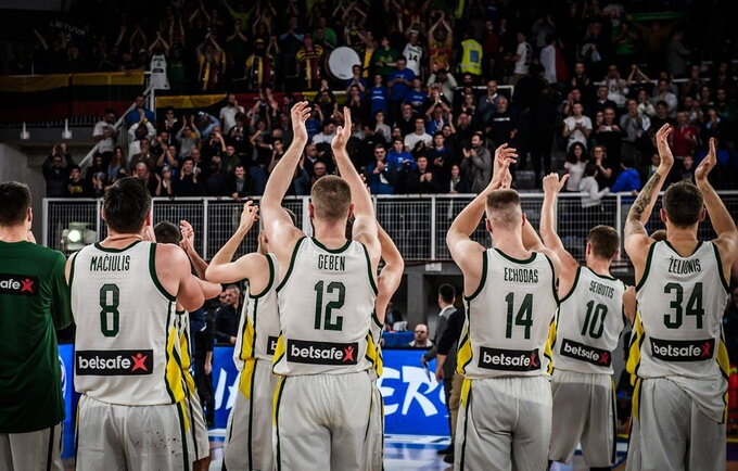 Lietuvos rinktinė varžovus sužinos kovą (FIBA Europe nuotr.)