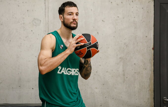 J.Lauvergne'as teigė, kad sirgalių palaikymas jam labai svarbus (BNS nuotr.)