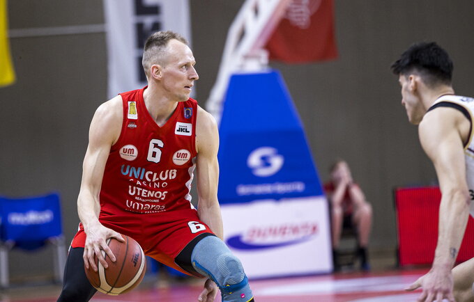 G.Matulis gynė nugalėtojų garbę (LKL nuotr.)