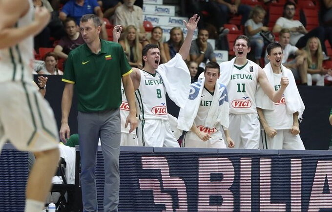 20-mečių rinktinė tapo Europos vicečempione (FIBA Europe nuotr.)