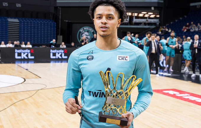 A.Cowanas tapo MVP („Betsafe-LKL“ nuotr.)